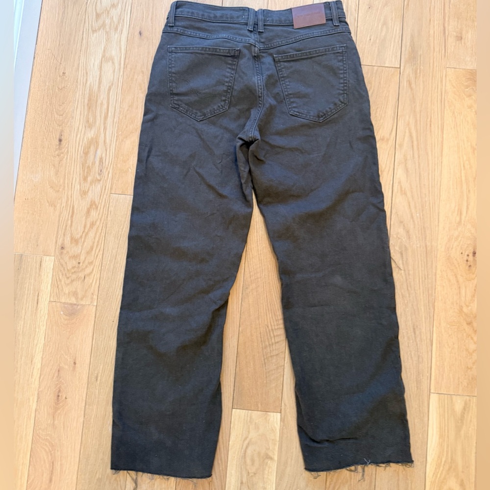 We The Free Risk Taker Straight Pant In Workwear (brown hue) - Picture 14 of 16